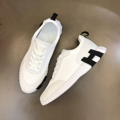 에르메스 남성 화이트 스니커즈 - Hermes Mens White Sneakers - he96x