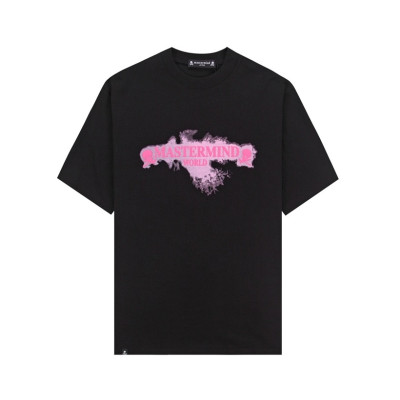 마스터마인드 남성 블랙 반팔티 - Mastermind Mens Black Tshirts - mas136x