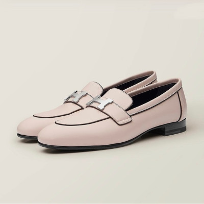 에르메스 여성 화이트 파리 로퍼 - Hermes Womens White Loafer - he141x