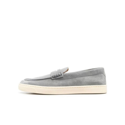 브루넬로쿠치넬리 남성 그레이 로퍼 - Brunello Cucinelli Mens Gray Loafer - bru44x