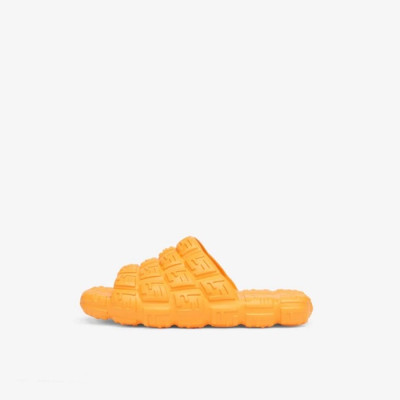 펜디 남/녀 오렌지 슬리퍼 - Fendi Unisex Orange Slipper - fe95x