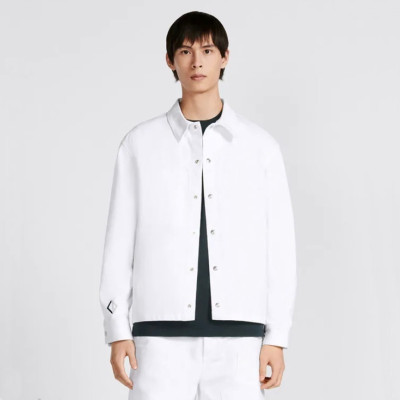 디올 남성 화이트 자켓 - Dior Mens White Jackets - di421x