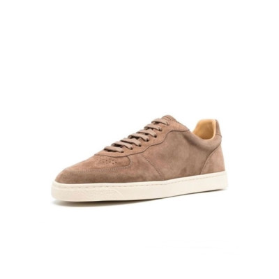 브루넬로쿠치넬리 남성 카멜 스니커즈 - Brunello Cucinelli Mens Camel Sneakers - bru52x