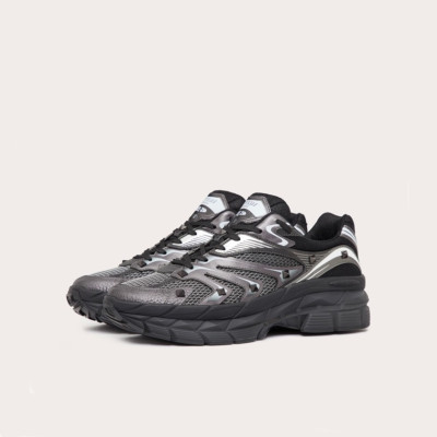 발렌티노 남성 블랙 스니커즈 - Valentino Mens Black Sneakers - val424x