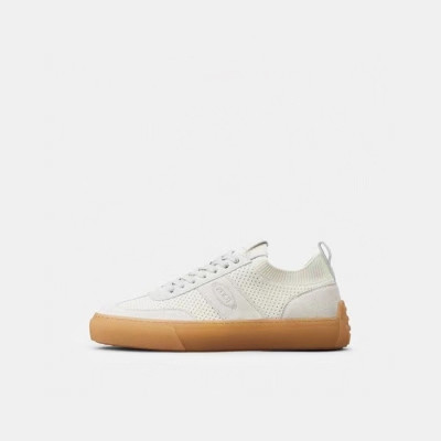 토즈 남성 베이직 화이트 스니커즈 - Tods Mens White Sneakers - tod313x