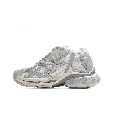 발렌시아가 남/녀 실버 러너 - Balenciaga Mens Silver Sneakers - ba333x