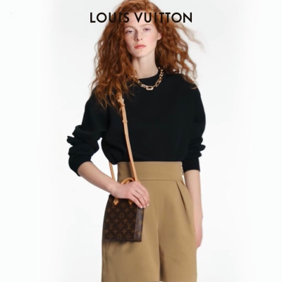 루이비통 여성 브라운 쁘띠 삭 플라 - Louis vuitton Womens Brown PETIT SAC - lv817x