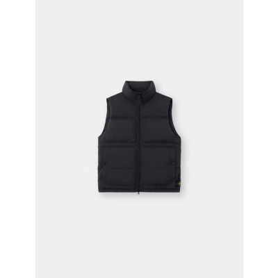 스톤아일랜드 남성 블랙 베스트 - Stone Island Mens Black Vest - st62x