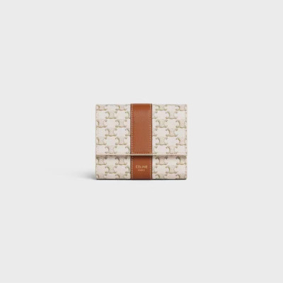 셀린느 여성 화이트 반지갑 - Celine Womens White Wallets - ce146x