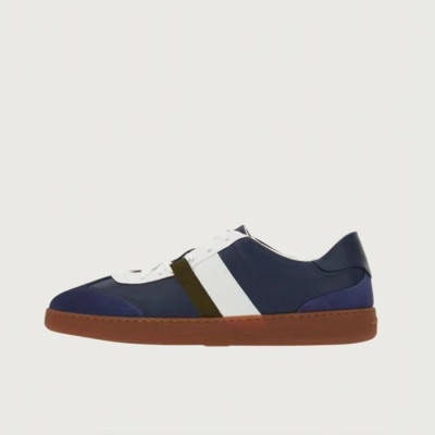 페라가모 남성 네이비 스니커즈 - Ferragamo Mens Navy Sneakers - sf56x