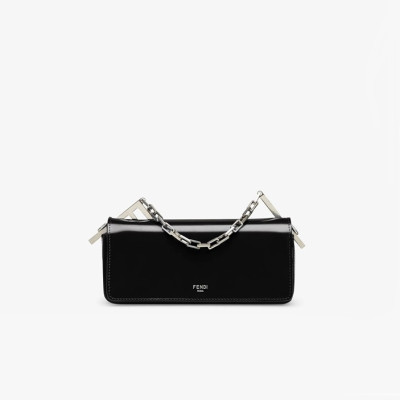 펜디 여성 블랙 숄더백 - Fendi Womens Black Shoulder Bag - fe118x