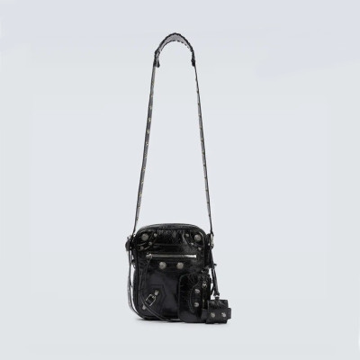 발렌시아가 남/녀 블랙 카메라백 - Balenciaga Unisex Black Camera Bag - ba384x