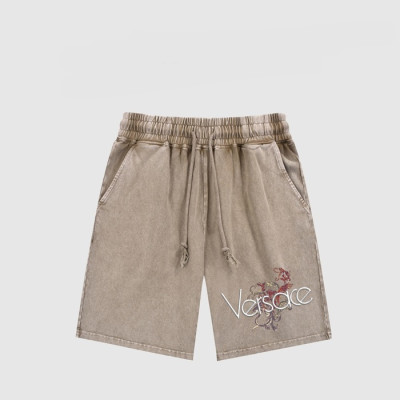 베르사체 남성 베이지 반바지 - Versace Mens Beige Half-pants - ve110x