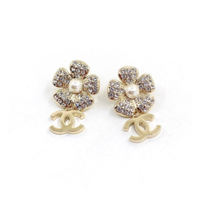 샤넬 여성 골드 이어링 - Chanel Womens Gold Earring - acc58x