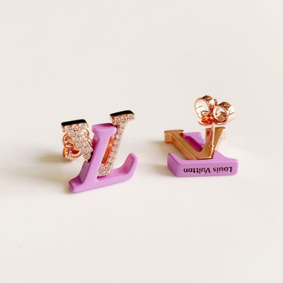 루이비통 여성 퍼플 이어링 - Louis vuitton Womens Purple Earring - acc90x