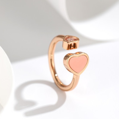 쇼파드 여성 핑크 반지 - Chopard Womens Pink Ring - acc100x