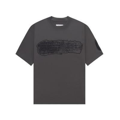 메종마르지엘라 남/녀 크루넥 그레이 반팔티 - Maison Margiela Unisex Gray Tshirts - mai174x