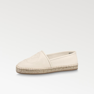 루이비통 여성 아이보리 로퍼 - Louis vuitton Womens Ivory Loafer - lv1177x