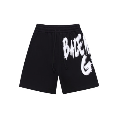 발렌시아가 남성 블랙 반바지 - Balenciaga Mens Black Half-pants - ba468x