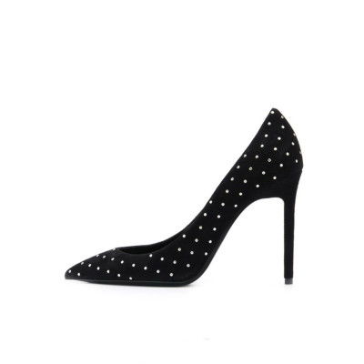 입생로랑 여성 블랙 펌프스 - Saint Laurent  Womens Black Pumps - ysl384x