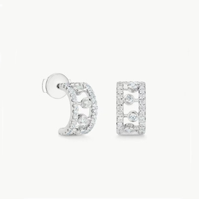 드비어스 여성 화이트 골드 이어링 - De Beers Womens White Gold Earring - acc157x