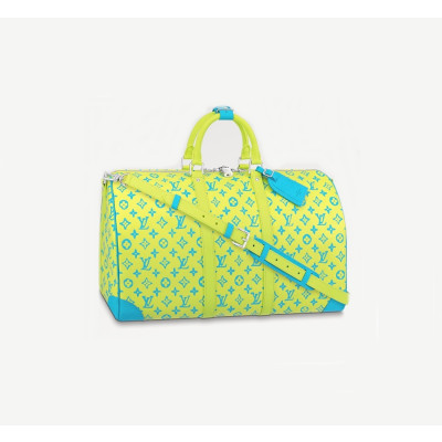 루이비통 남성 옐로우 키폴 - Louis vuitton Mens Yellow Keepall - lv1265x