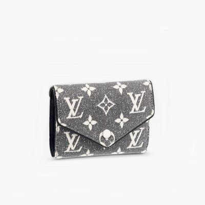 루이비통 여성 블랙 반지갑 - Louis vuitton Womens Black Wallets - lv1289x