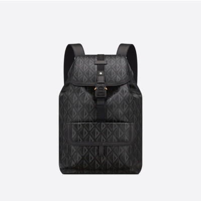 디올 남성 블랙 백팩 - Dior Mens Black Back Pack - di545x