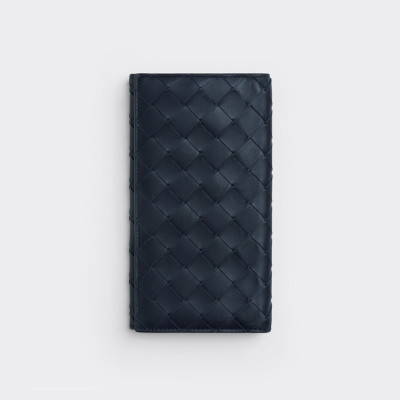 보테가베네타 남성 네이비 장지갑 - Bottega Veneta Mens Navy Wallets - bv98x