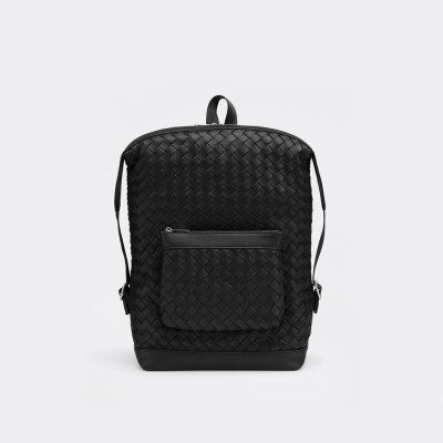 보테가베네타 남성 클래식 블랙 백팩 - Bottega veneta Mens Black Back Pack - bv100x