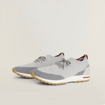 로로피아나 남성 그레이 스니커즈 - Loro Piana Mens Gray Sneakers - lp02x