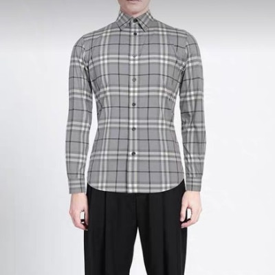 버버리 남성 그레이 셔츠 - Burberry Mens Gray Shirts - bu222x