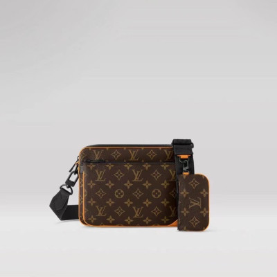 루이비통 남성 브라운 메신저백 - Louis vuitton Mens Brown Cross Bag - lv1650x