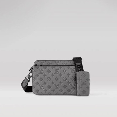 루이비통 남성 그레이 메신저백 - Louis vuitton Mens Gray Cross Bag - lv1652x