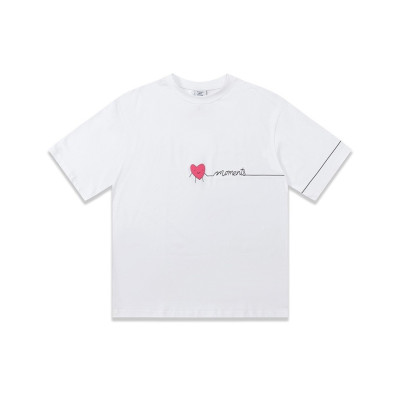 베트멍 남/녀 트렌디 화이트 반팔티 - Vetements Unisex White Tshirts - vet363x