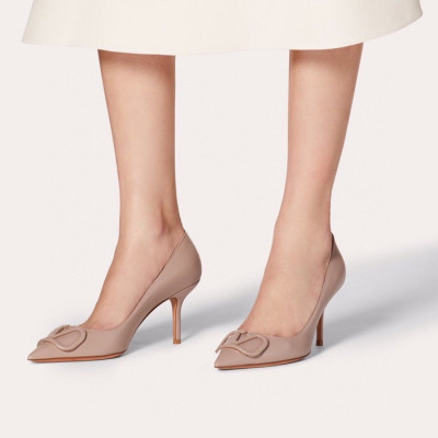 발렌티노 여성 베이지 누드 구두 - Valentino Womens Beige Nude Shoes - va430x