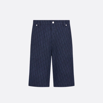 디올 남성 캐쥬얼 네이비 반바지 - Dior Mens Navy Half-pants - di620x