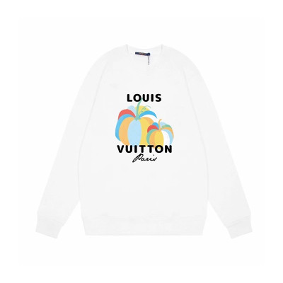 루이비통 남성 모던 화이트 맨투맨 - Louis vuitton Mens White Tshirts - lv1714x