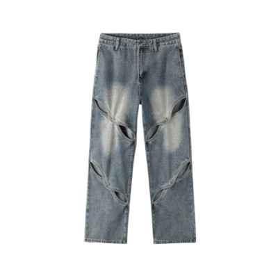 발렌시아가 남성 블루 청바지 - Balenciaga Mens Blue Jeans - ba568x