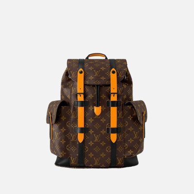 루이비통 남성 모노그램 크리스토퍼 백팩 【매장-390만원대】 - Louis vuitton Mens Brown Back Pack - lv1771x