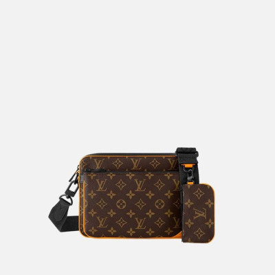 루이비통 남성 트리오 메신저백 【매장-330만원대】 - Louis vuitton Mens Brown Cross Bag - lv1773x