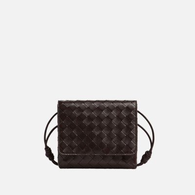 보테가 여성 미니 인트레치아토 크로스바디 백 【매장-350만원대】 - Bottega Veneta Womens Choco Cross Bag - bv125x