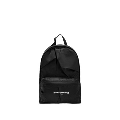 알렉산더왕 남성 블랙 왕스포츠 백팩 【매장-150만원대】 - Alexanderwang  Mens Black Back Pack - alx255x