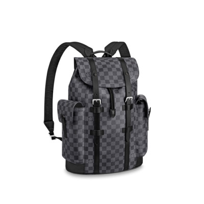 루이비통 남성 다미에 그라파이트 크리스토퍼 백팩 N41379 【매장-400만원대】 - Louis vuitton Mens Gray Back Pack - lv1790x