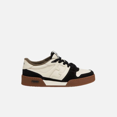 펜디 남/녀 매치 로우탑 스니커즈 【매장-250만원대】 - Fendi Unisex White Sneakers - fe193x