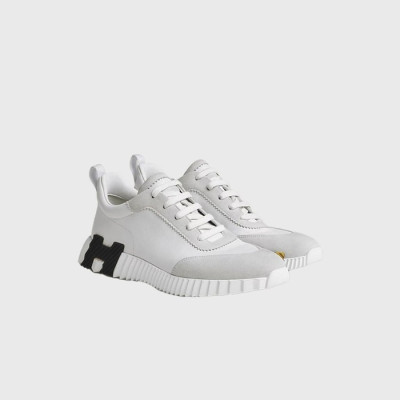 에르메스 남/녀 바운싱 메쉬 화이트/옐로우/블랙 스니커즈 【매장-150만원대】 - Hermes Unisex White Sneakers - he261x