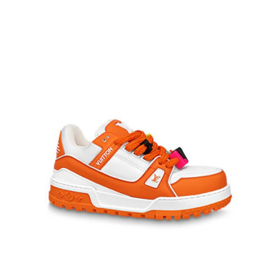 루이비통 남/녀 LV 트레이너 맥시 스니커즈 【매장-270만원대】 - Louis vuitton Unisex Orange Sneakers - lv1794x