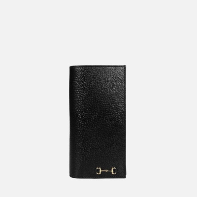 구찌 남성 홀스빗 장지갑 【매장-150만원대】 - Gucci Mens Black Long Wallets - gu961x