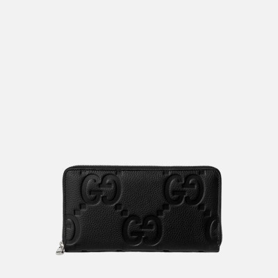 구찌 남성 점보 지퍼 레더 지갑 【매장-150만원대】 - Gucci Mens Black Zippy Wallets - gu963x