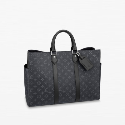 루이비통 남성 삭 플라 24H M46451 【매장-430만원대】 - Louis vuitton Mens Black Tote Bag - lv1815x